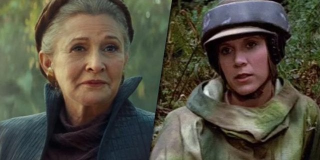 The Rise of Skywalker creó a Luke y Leia Flashback con el regreso del material Jedi