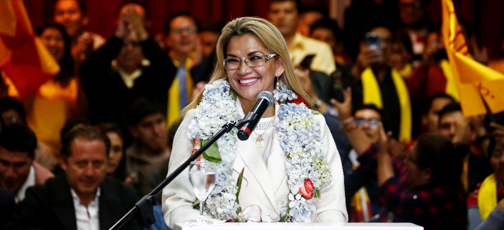 Áñez anuncia que se postulará como candidata a las elecciones de mayo