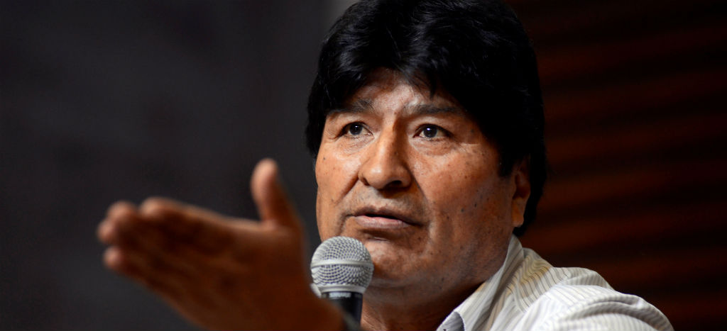 “Golpistas” quieren silenciarme: Evo Morales