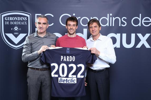 Rubén Pardo ha sido presentado como nuevo jugador del Girondins
