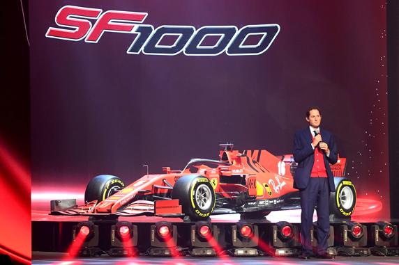 Presentación del nuevo Ferrari SF1000