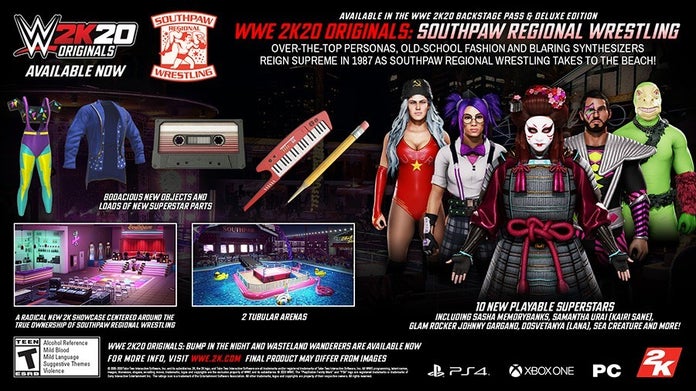 WWE2K20-Originals-Southpaw-Regional-Wrestling-Content