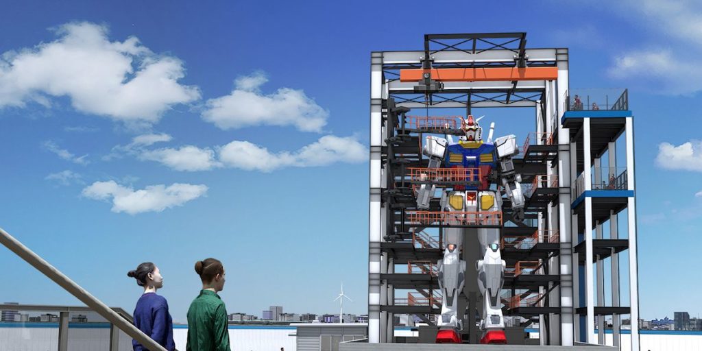Debemos contar con el robot Gundam de 60 pies de altura de Japón