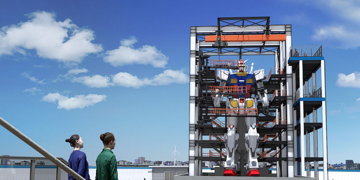 Debemos contar con el robot Gundam de 60 pies de altura de Japón