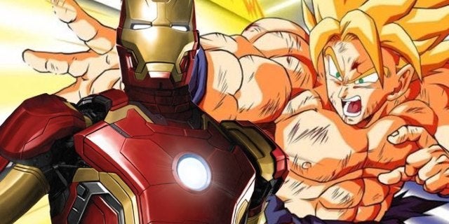 Dragon Ball Art imagina el traje perfecto de Iron Man de Goku