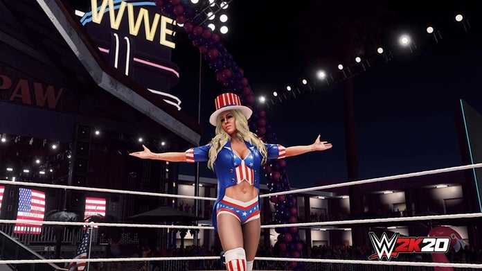WWE2K20-Originales-Southpaw-Regional-Wrestling-Charlotte-Flair