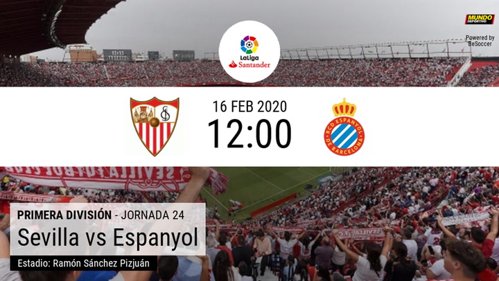 Sevilla - Espanyol: las estadísticas de la previa