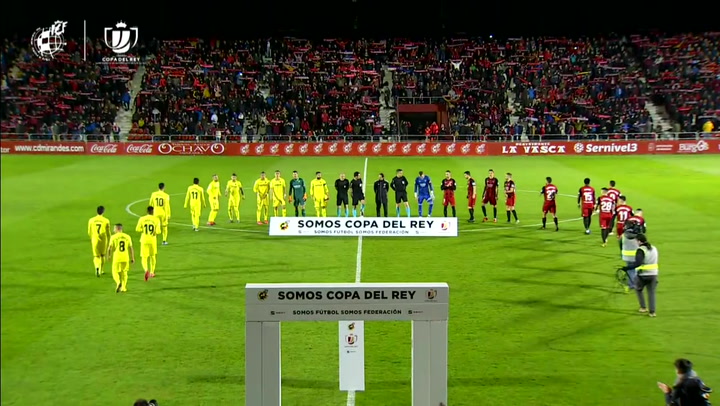 Resumen del Mirandés - Villarreal (4-2) de Cuartos de la Copa