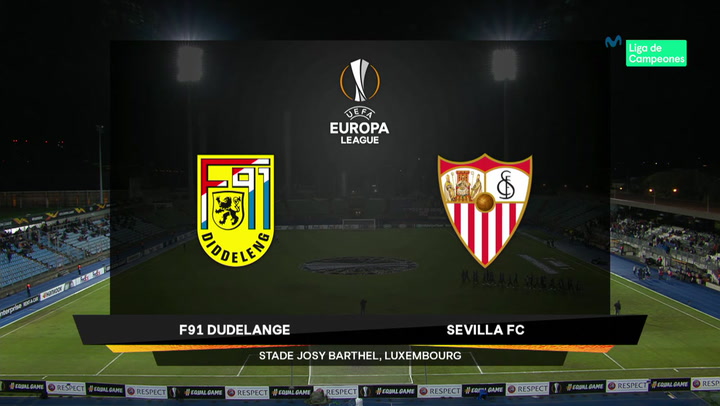 Europa League: Resumen y Goles del Dudelange - Sevilla