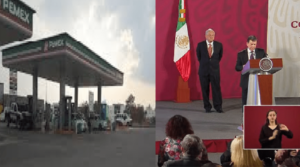 Exhiben en “La Mañanera” de AMLO a gasolinera de Querétaro, se niega a ser verificada por PROFECO