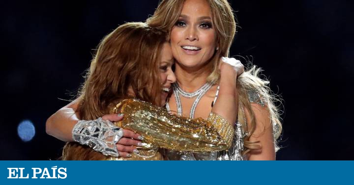 Jennifer Lopez y Shakira hacen una exhibición de poder latino ante 100 millones de estadounidenses