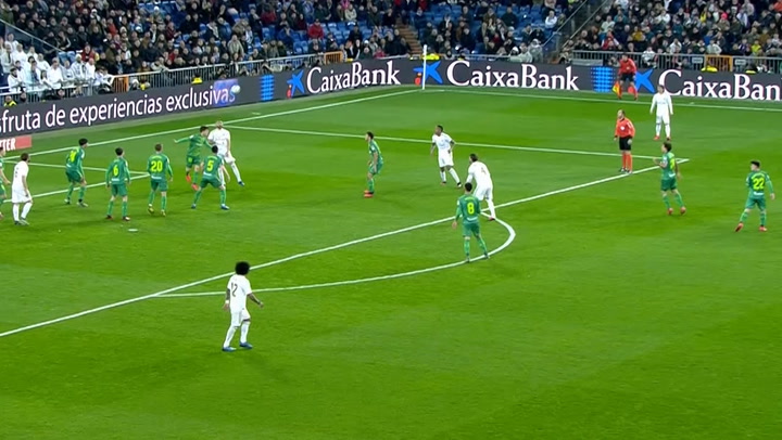 Copa del Rey: Real Madrid-Real Sociedad. Gol de Nacho (3-4)