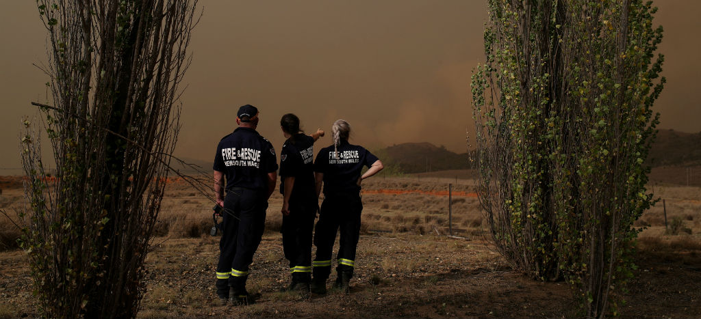 Próximas lluvias, la esperanza para poner fin a la crisis de incendios en Australia