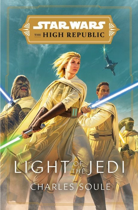 guerra de las galaxias la alta república luz de la portada del libro jedi