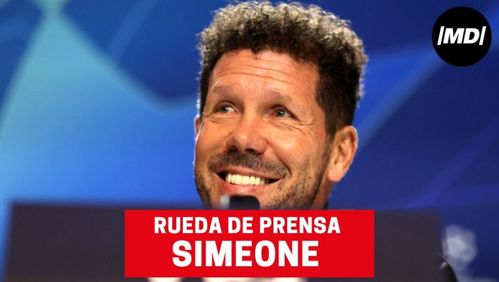 Simeone: “A doble partido hay un 50% de opciones para todos”