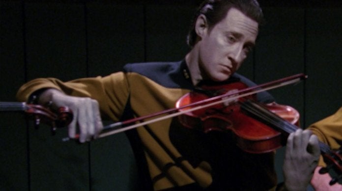 Violín de datos de Star Trek