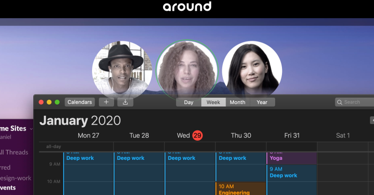 Around es la nueva aplicación multitarea de video chat de cabeza flotante