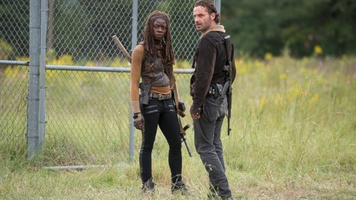 The Walking Dead Rick Michonne no mañana todavía