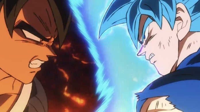 Dragon Ball Super Broly vs Goku
