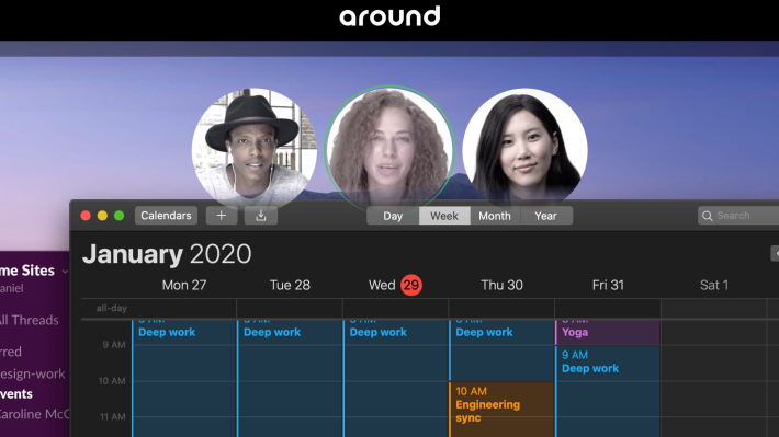 Around es la nueva aplicación multitarea de video chat de cabeza flotante