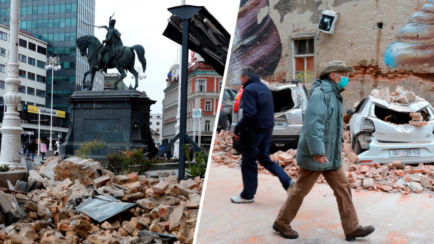 En plena cuarentena, Croacia siente el temblor “más grave de los últimos 140 años”
