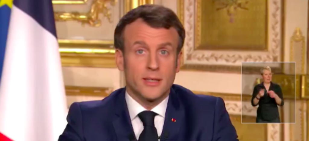 Estamos en guerra: Macron; impone 15 días de cuarentena en Francia