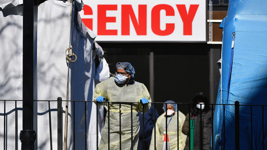 Más de 500 muertos en NY por coronavirus, pico podría adelantarse