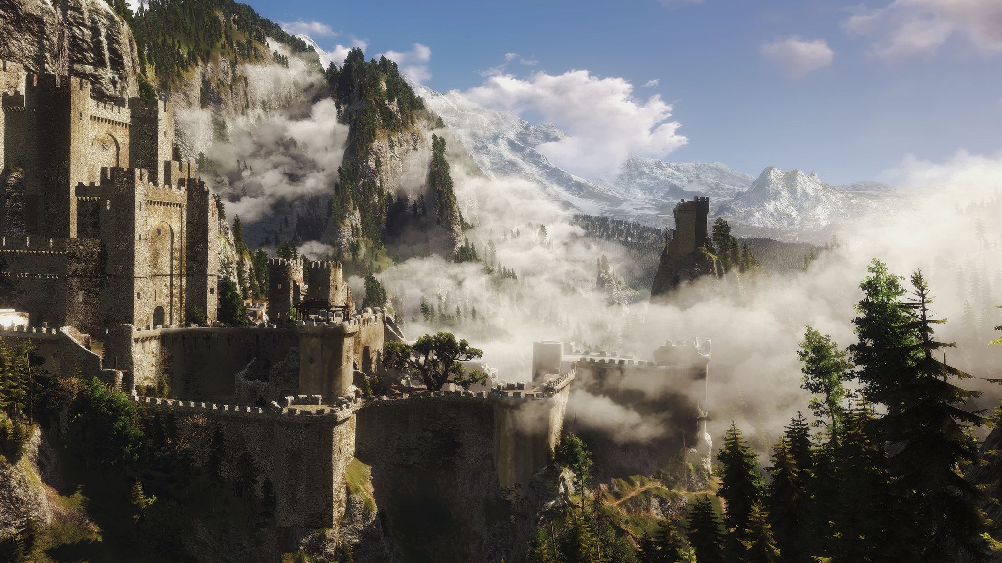 Kaer Morhen en 2020 | The Witcher 3, The Witcher, Lugares de fantasía