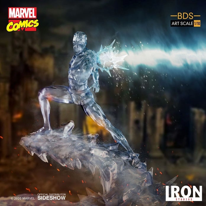 Marvel-XMen-Iceman-Iron-Studios-Statue-7