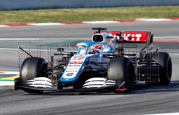 Test de Fórmula 1 en el Circuit de Barcelona-Catalunya: Russell piloto de Williams.
