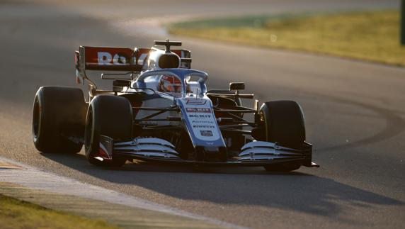 El Williams de Russell, en el pasado test de pretemporada de F1 2020