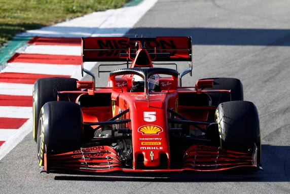 Vettel piloto de Ferrari.