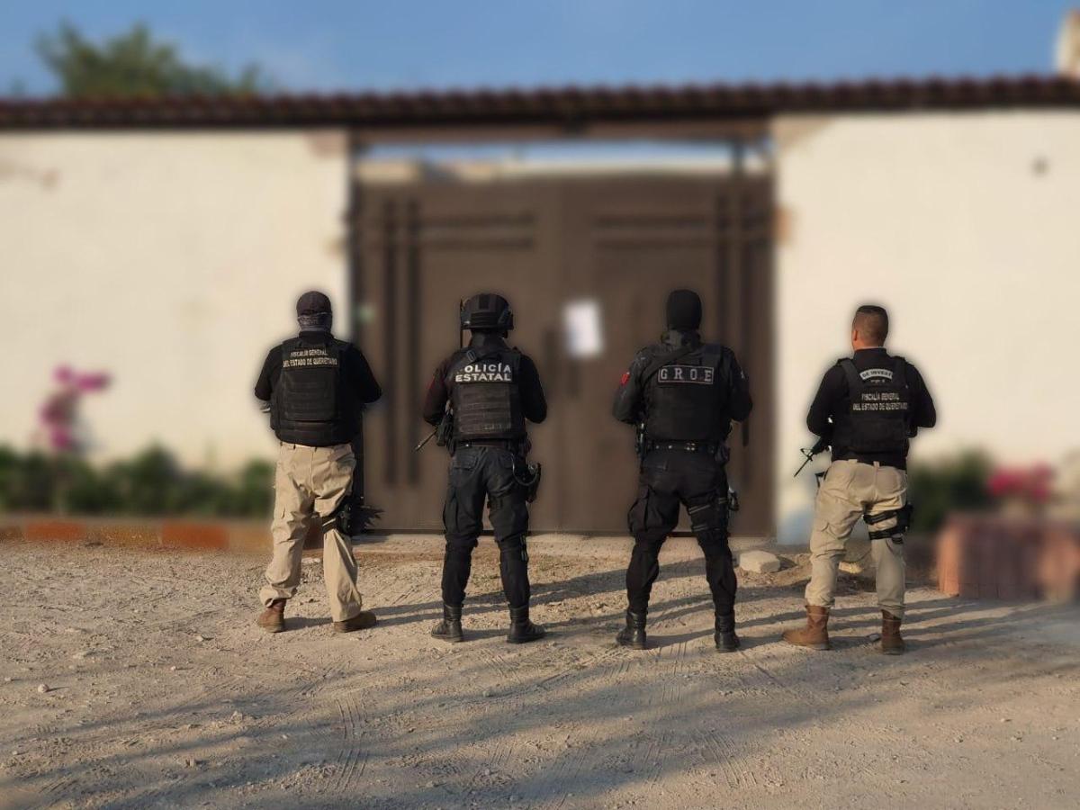 21 cateos, 24 detenidos y decomiso de droga y armas en 6 municipios de Queretaro