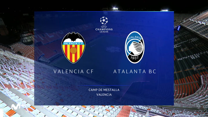 Champions League: Resumen del Valencia-Atalanta