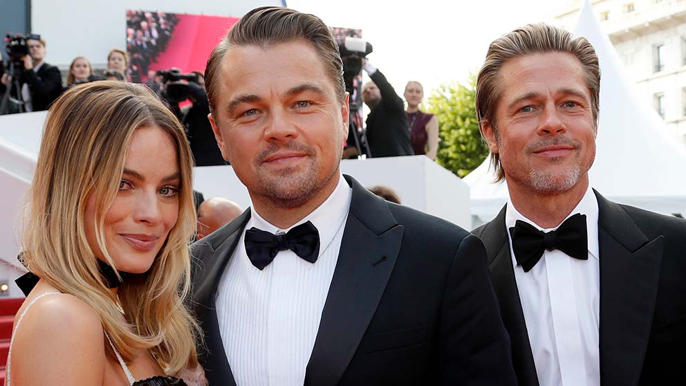 Brad Pitt, DiCaprio y Margot Robbie, trío de ases en una alfombra de estrellas en Cannes