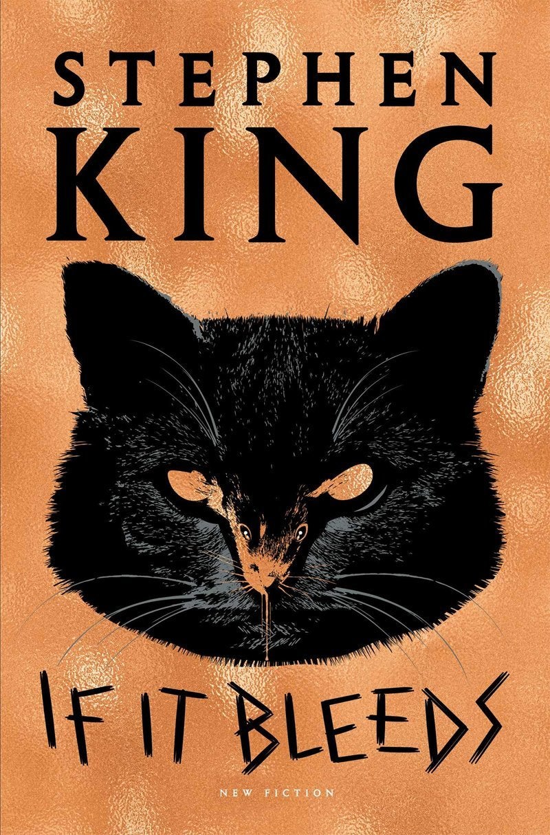 Stephen King si sangra la portada del libro