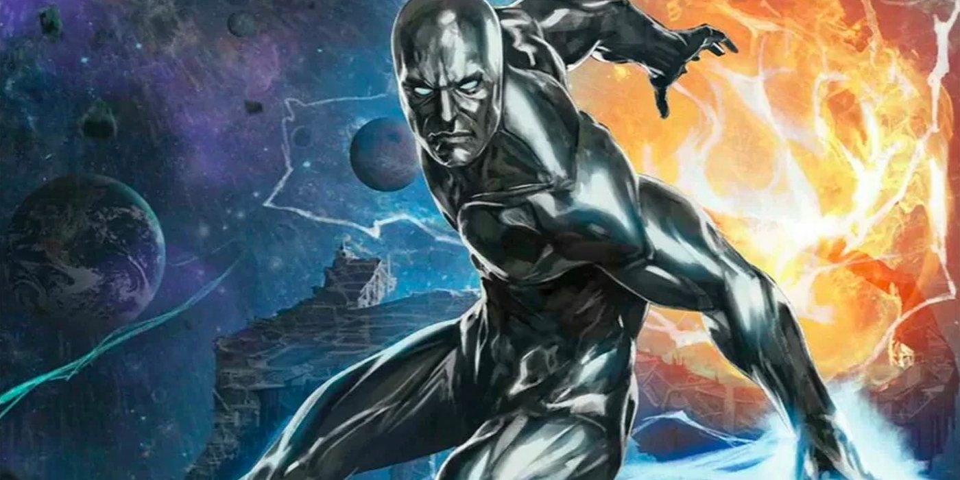 La película Silver Surfer de Unmade Silver de Marvel se revela en el arte del guión gráfico