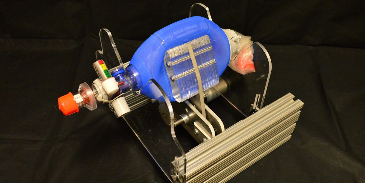 MIT está compartiendo diseños para un ventilador de emergencia de $ 500