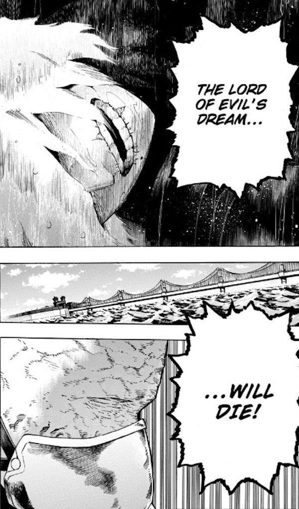 My Hero Academia Manga Capítulo 269 Shigaraki Death All For One Return Tease