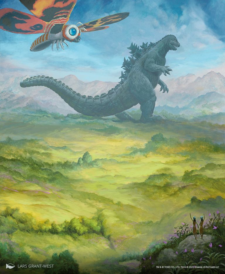 Magic the Gathering Godzilla Plains