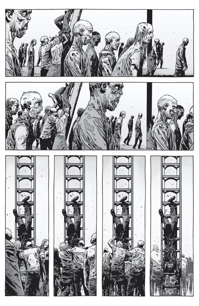 The Walking Dead Padre Gabriel cómics de la muerte