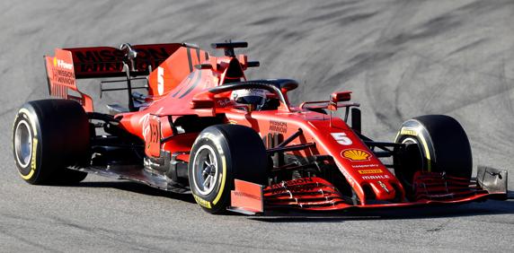 Vettel piloto de Ferrari.