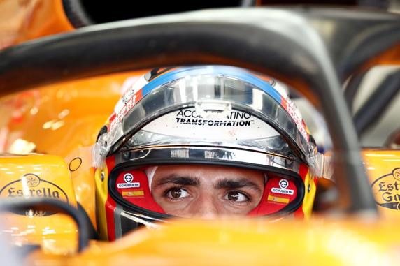 Sainz, con el McLaren