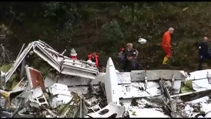 Regreso a casa dos supervivientes más de la tragedia aérea del Chapecoense