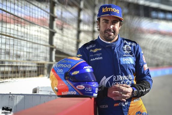 Alonso, en las 500 Millas de Indianápolis de 2019