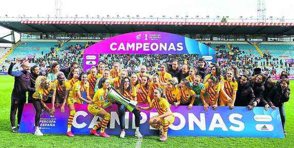Final de la Supercopa de España de futbol Femenino 2020 entre los equipos Real Sociedad - Barcelona en el Estadio Helmantico de Salamanca
