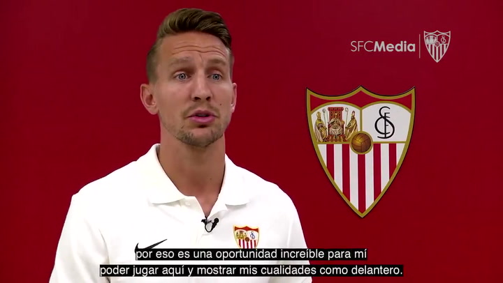 Primeras palabras de Luuk de Jong tras su llegada a Sevilla