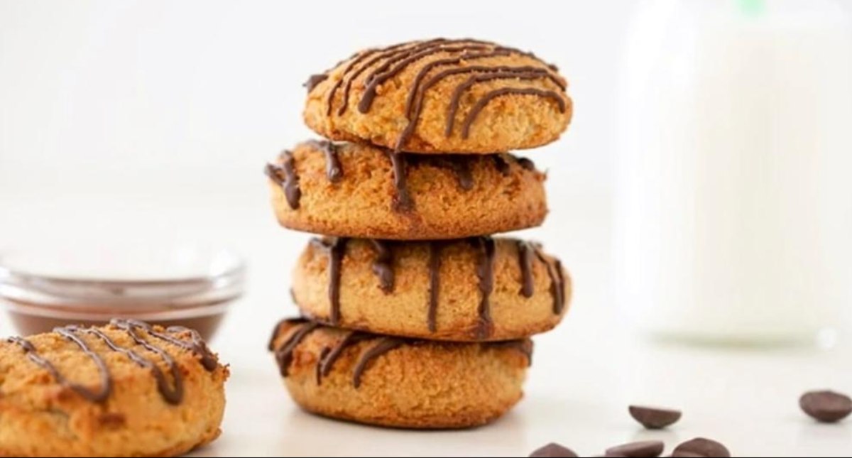La receta de las galletas virales en Instagram tiene solo dos ingredientes