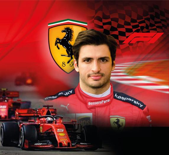 Carlos Sainz, fichaje de Ferrari para las temporadas 2021 y 2022