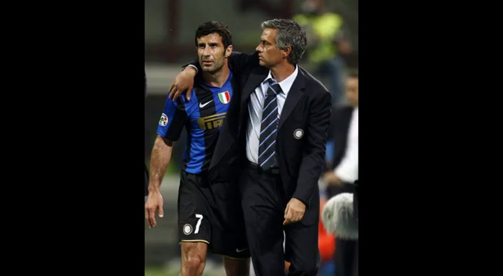 Mourinho en su etapa en el Inter de Milan